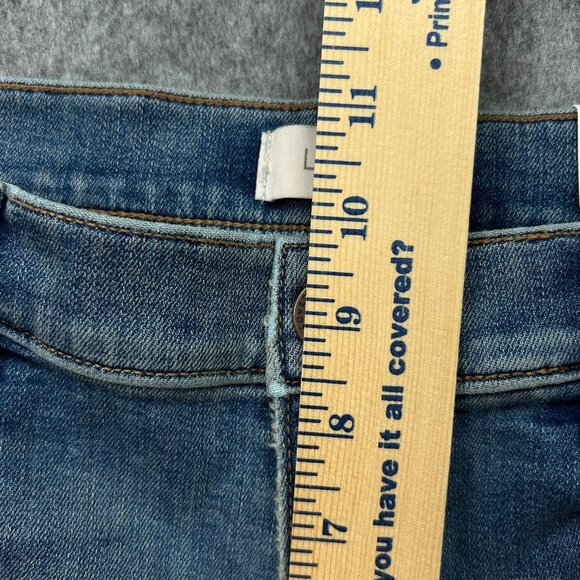 LOFT Outlet Modern Skinny Split Knee Jeans Women's Size 8 Medium Wash Denim NWT - Picture 10 of 13